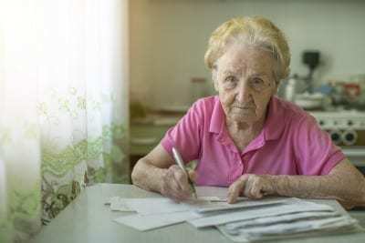 elderly finances